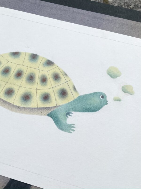 Tortue  | Original drawing - Image 2