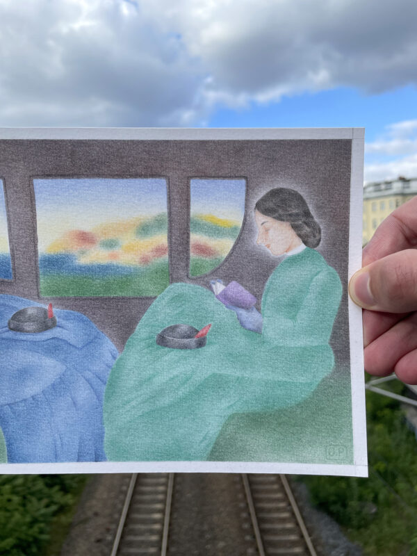 The Travelling Companions  | Original drawing - Image 3
