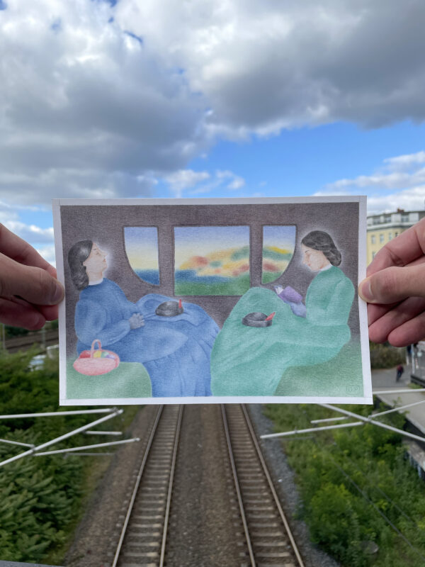 The Travelling Companions  | Original drawing - Image 2